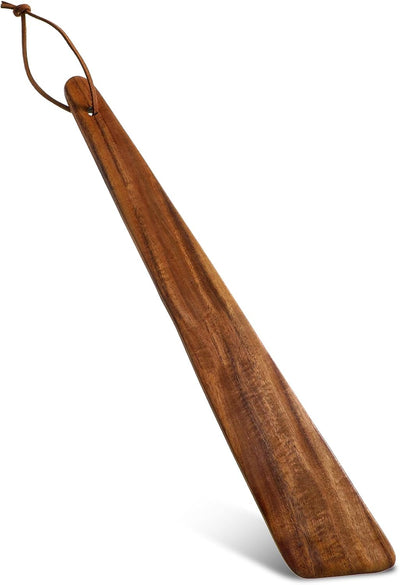 Espátula madera teca 12pulg reutilizable cocina volteo