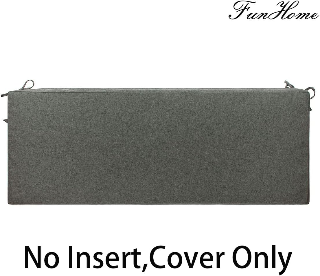 Funda cojín exterior 45x18" resistente agua cremallera