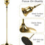 Portavelas dorado cónico para candelabros decoración hogar