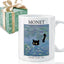 Taza clásica nenúfares de agua regalo artistas y amantes del arte