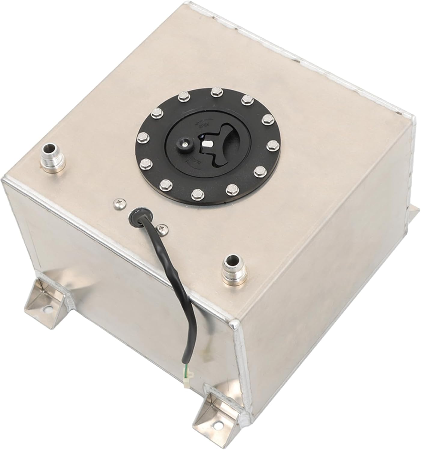 Tanque combustible universal 5gal aluminio pulido sensor