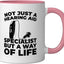 Taza Cerámica para Audiología Rosa/Blanca