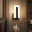 Apliques pared LED acrílico ajuste brillo 10-100% blanco