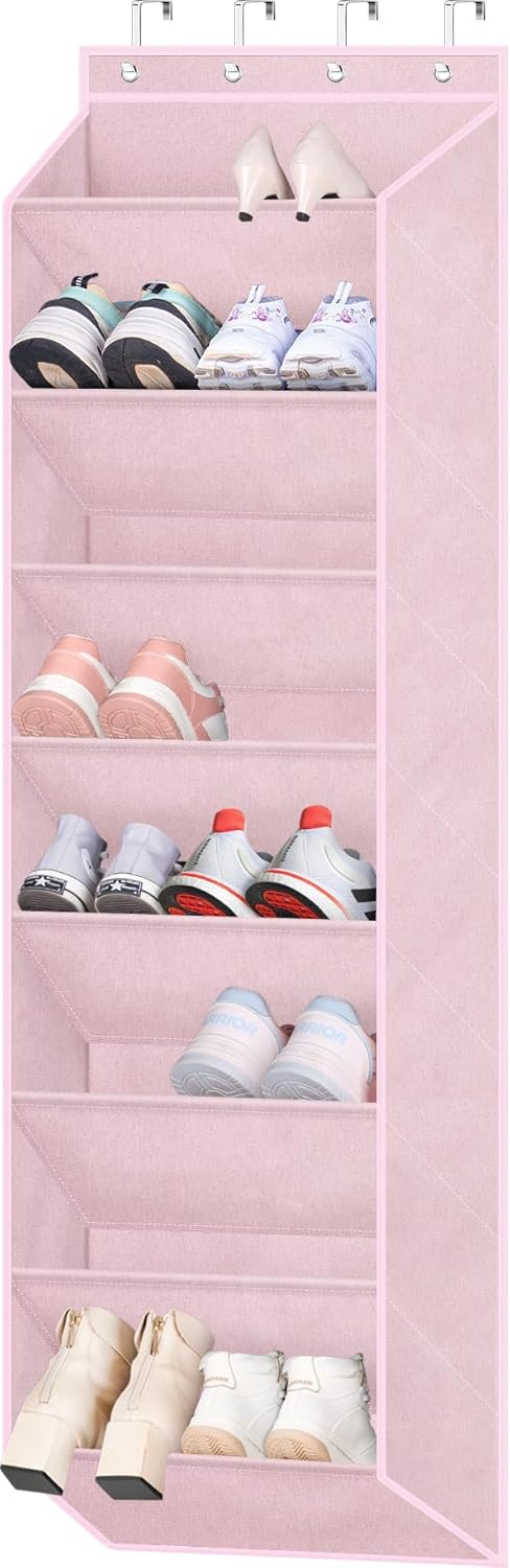 Organiz. zapatos puerta con bolsillos profundos para niños