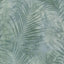 Papel tapiz selva azul verde gris 396x20" fabricado Alemania