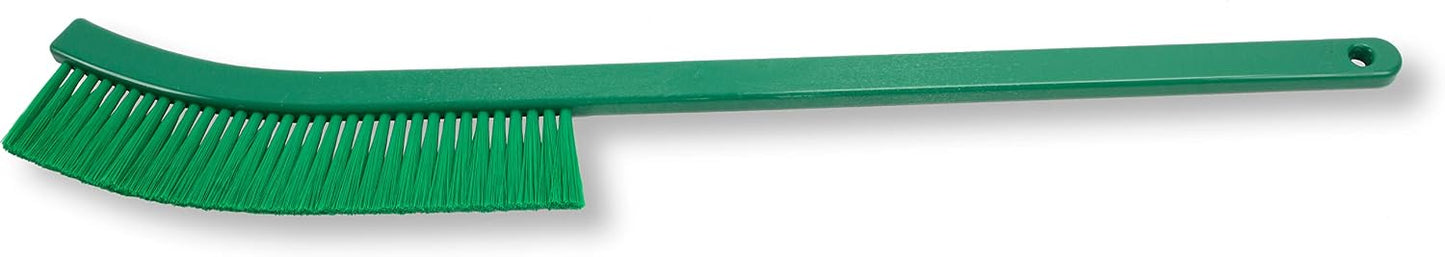 Cepillo plástico estrecho para radiadores 24pulg verde