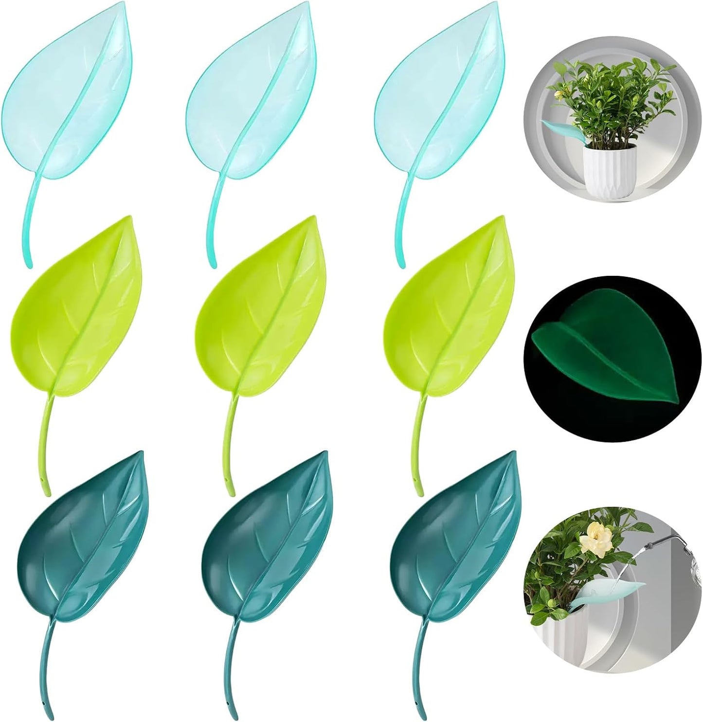 Hojas riego plantas 9 pulg embudo interior exterior