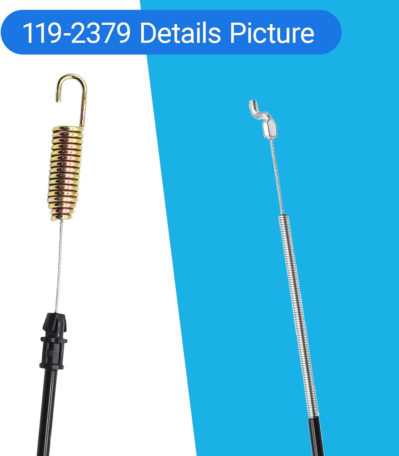 Cable control tracción repuesto cortadora Toro 22"