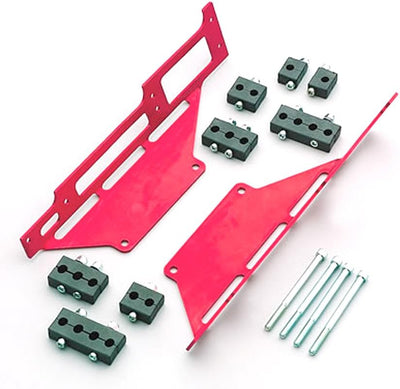 Set telar alambre bujía rojo con tapa válvula Chevy