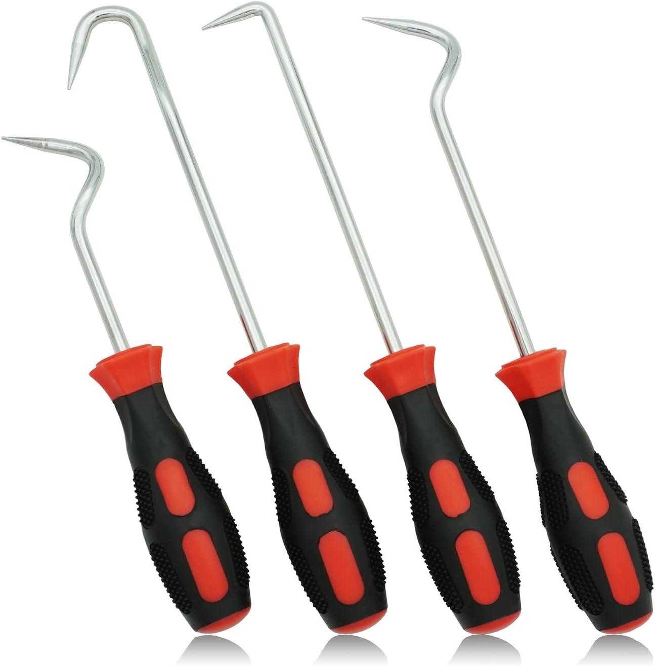 Set 4 ganchos extractor manguera 10x8"