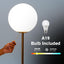 Lámpara LED moderna globo vidrio esmerilado 3000K