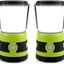 Lámpara LED campamento 1500lm 4 modos luz reflector regulable