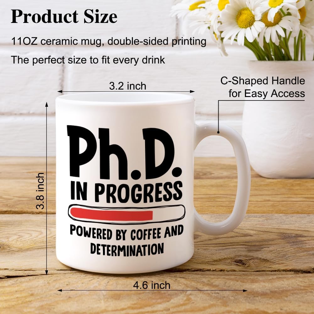 Taza café graduación regalo doctorado creativa