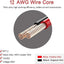 2 Conectores Solares 12 AWG 45A para Junta Tórica