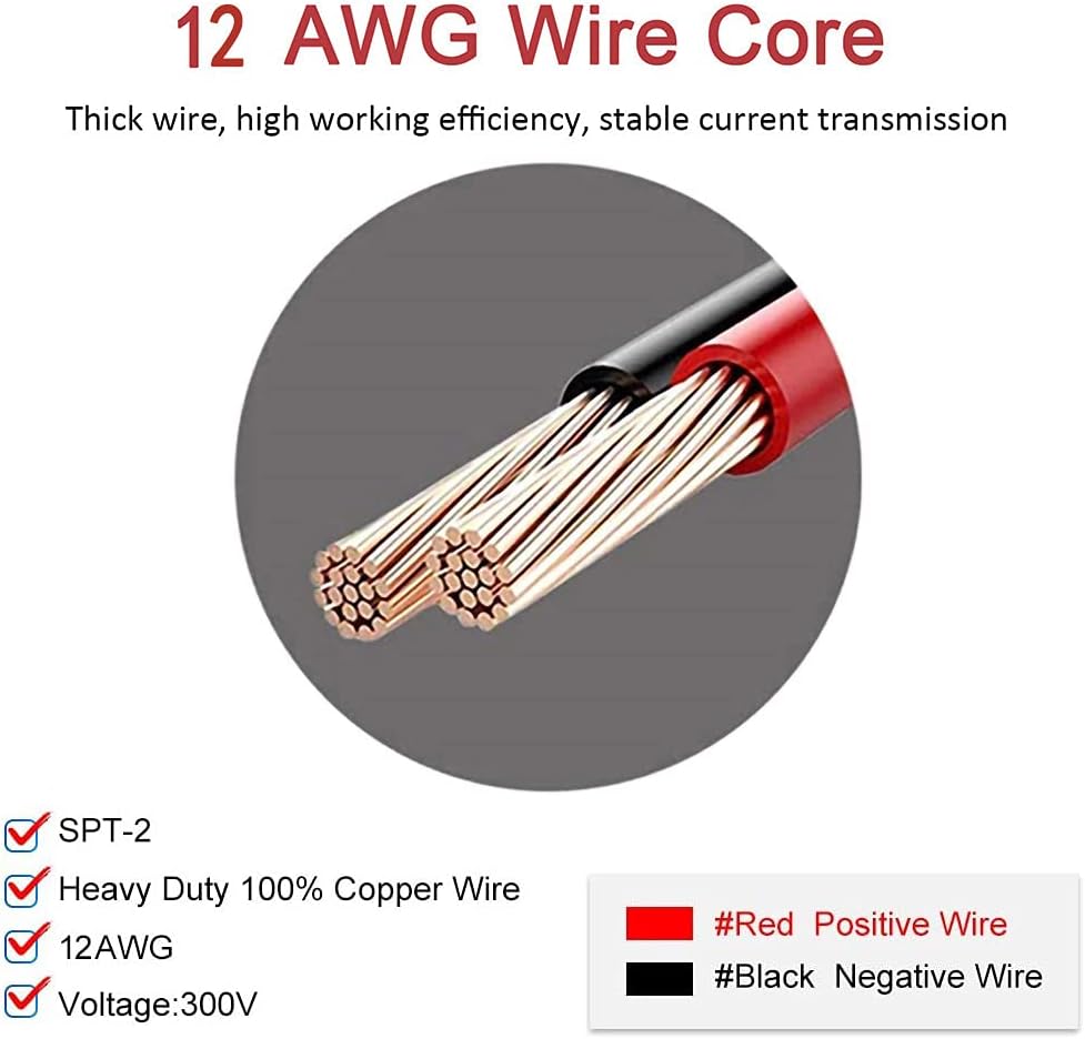 2 Conectores Solares 12 AWG 45A para Junta Tórica