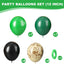 Globos camuflaje verde, negro, marrón 12pulg para hombres