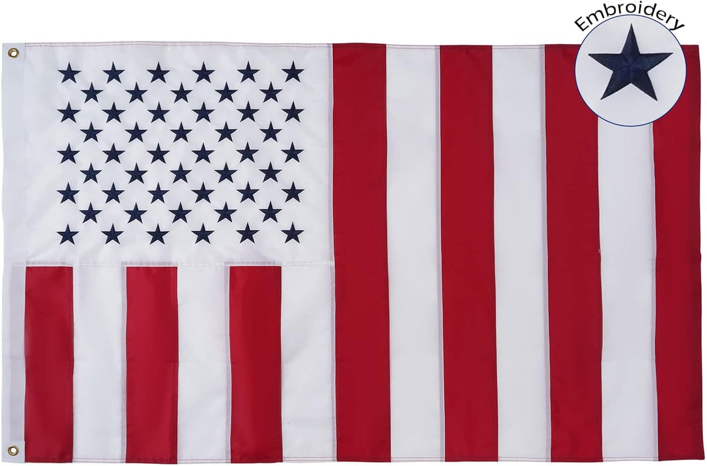 Bandera paz 4x6ft doble cara poliéster con ojales