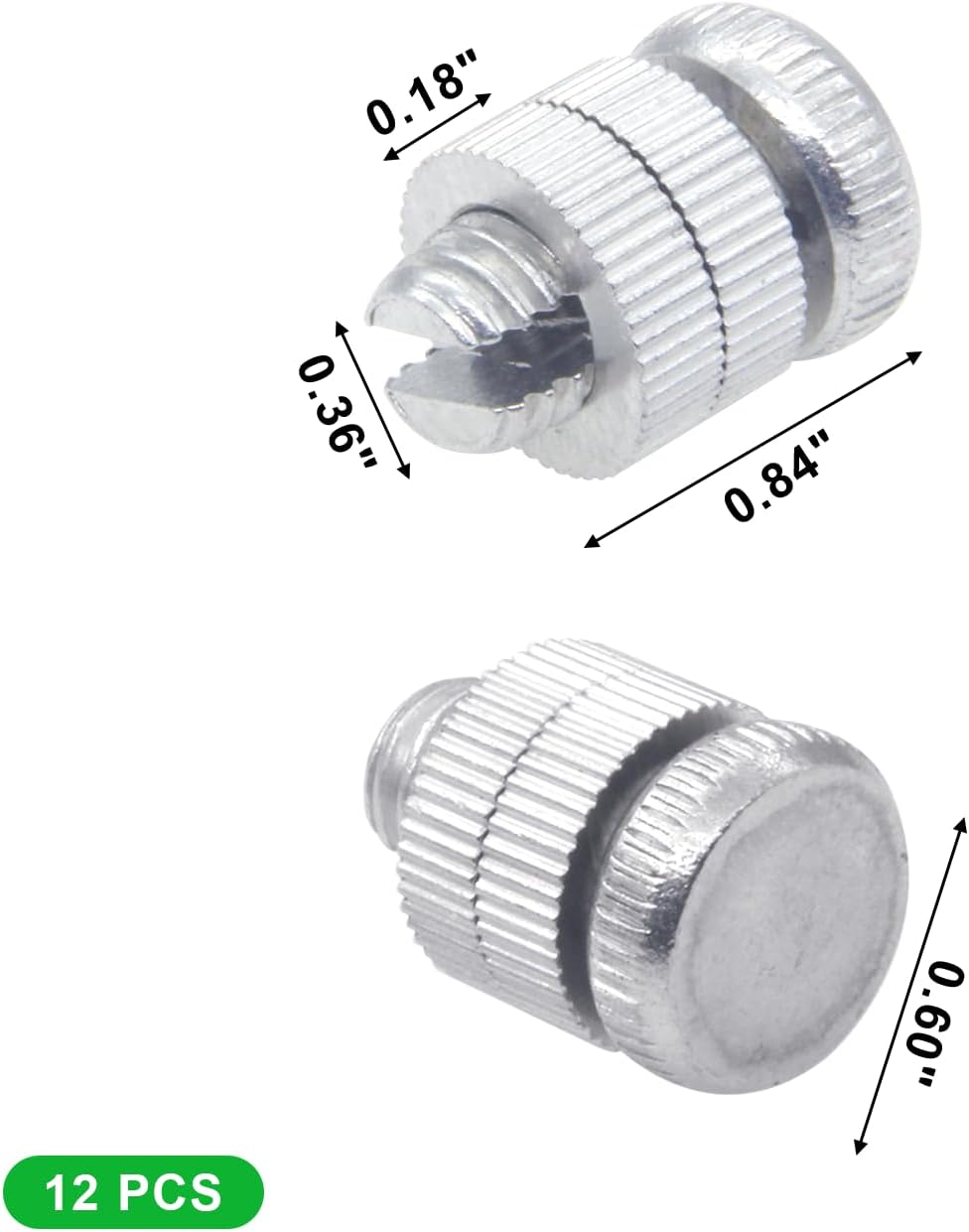 12 Conectores Alambre Valla Aluminio 12-17