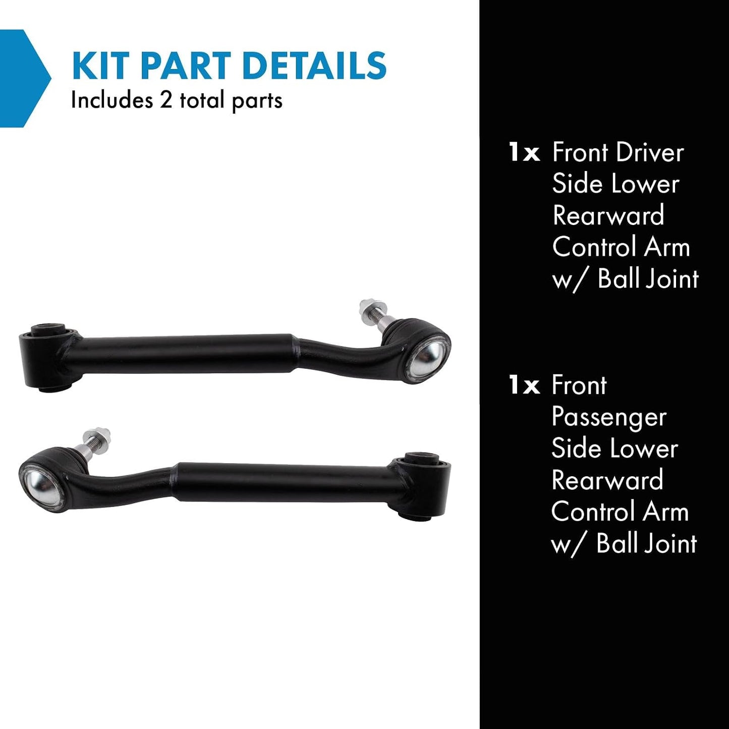 Set 2 rótulas brazo control Ford Mustang GT 18-22