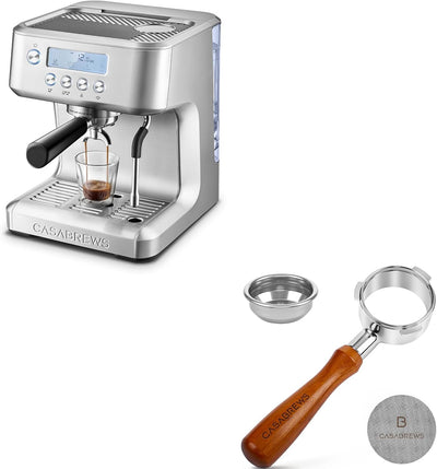 Máquina Espresso Casabrews Portafiltro Sin Fondo 5.8cm