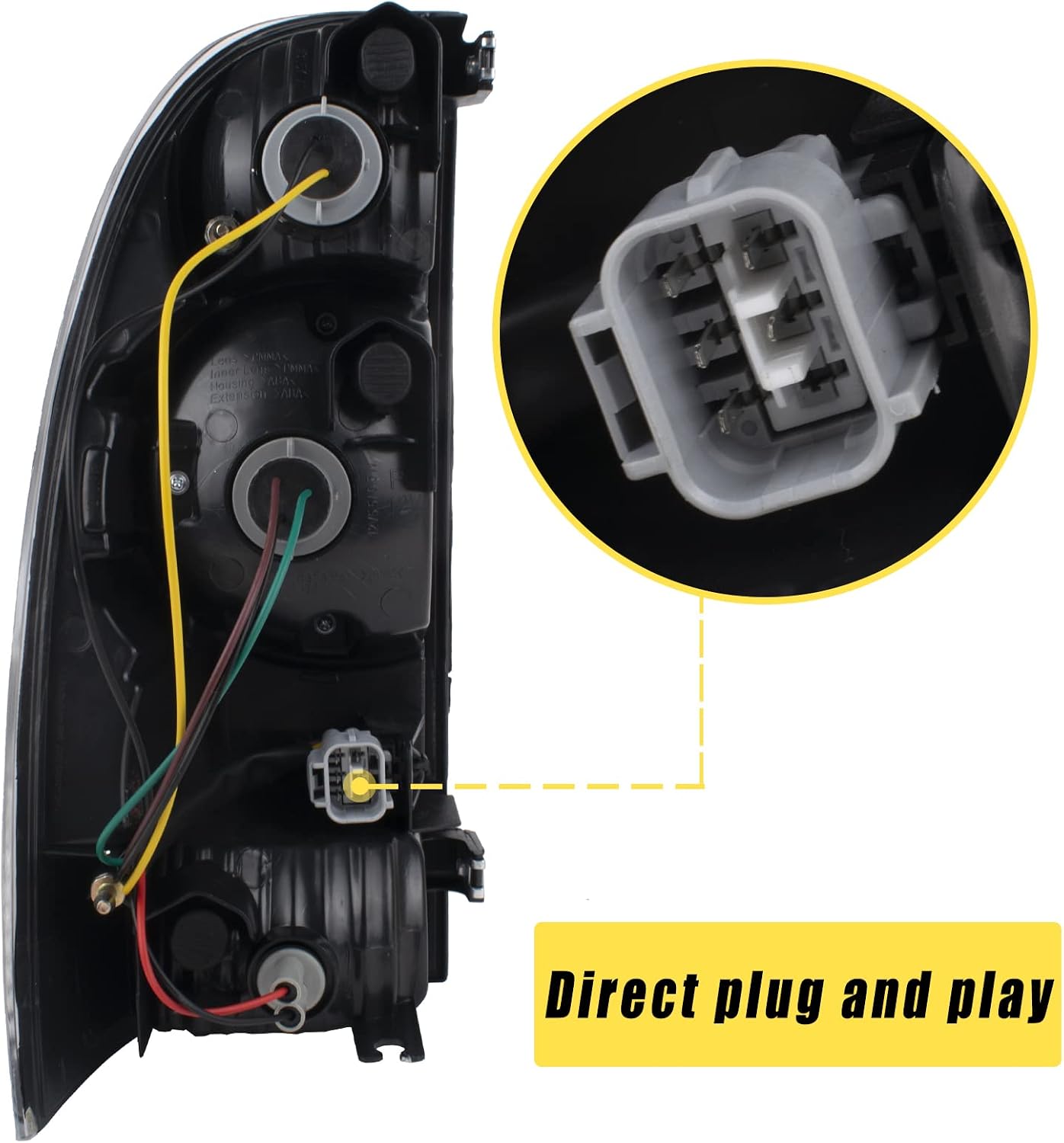 Luz trasera derecha Toyota Tacoma 05-15 LED