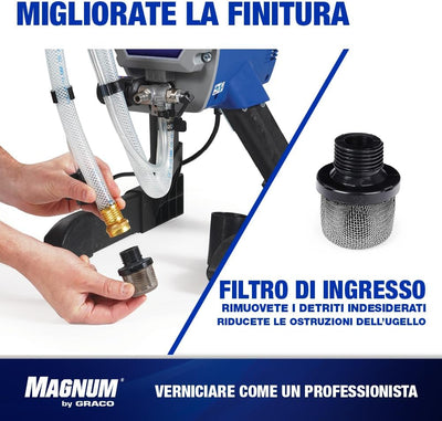 Colador entrada repuesto Graco 3/4
