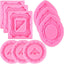 9 Pzas Moldes Silicona Fondant Decoración Cupcakes