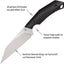 Cuchillo Seax Hoja Fija 4.4pulg Funda Kydex