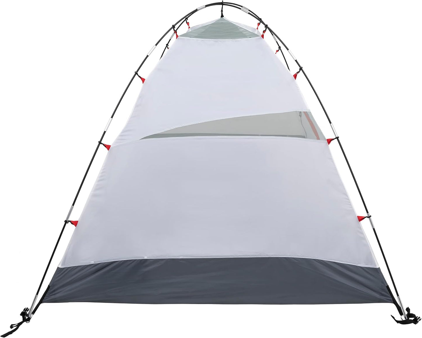 Tienda Taurus para 4 personas gris/rojo