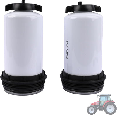 Kit filtro combustible 2 pzas comp Agco Massey Ferguson