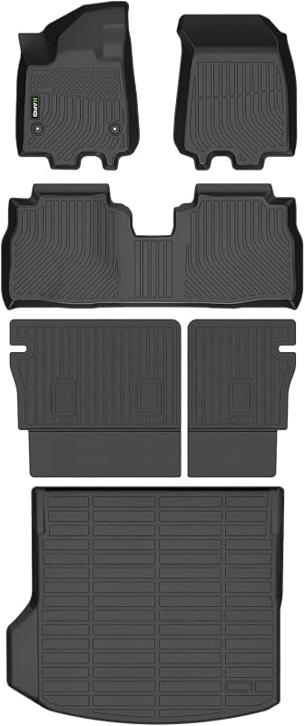 Alfombrillas Chevy Equinox EVcon forro carga respaldo negro