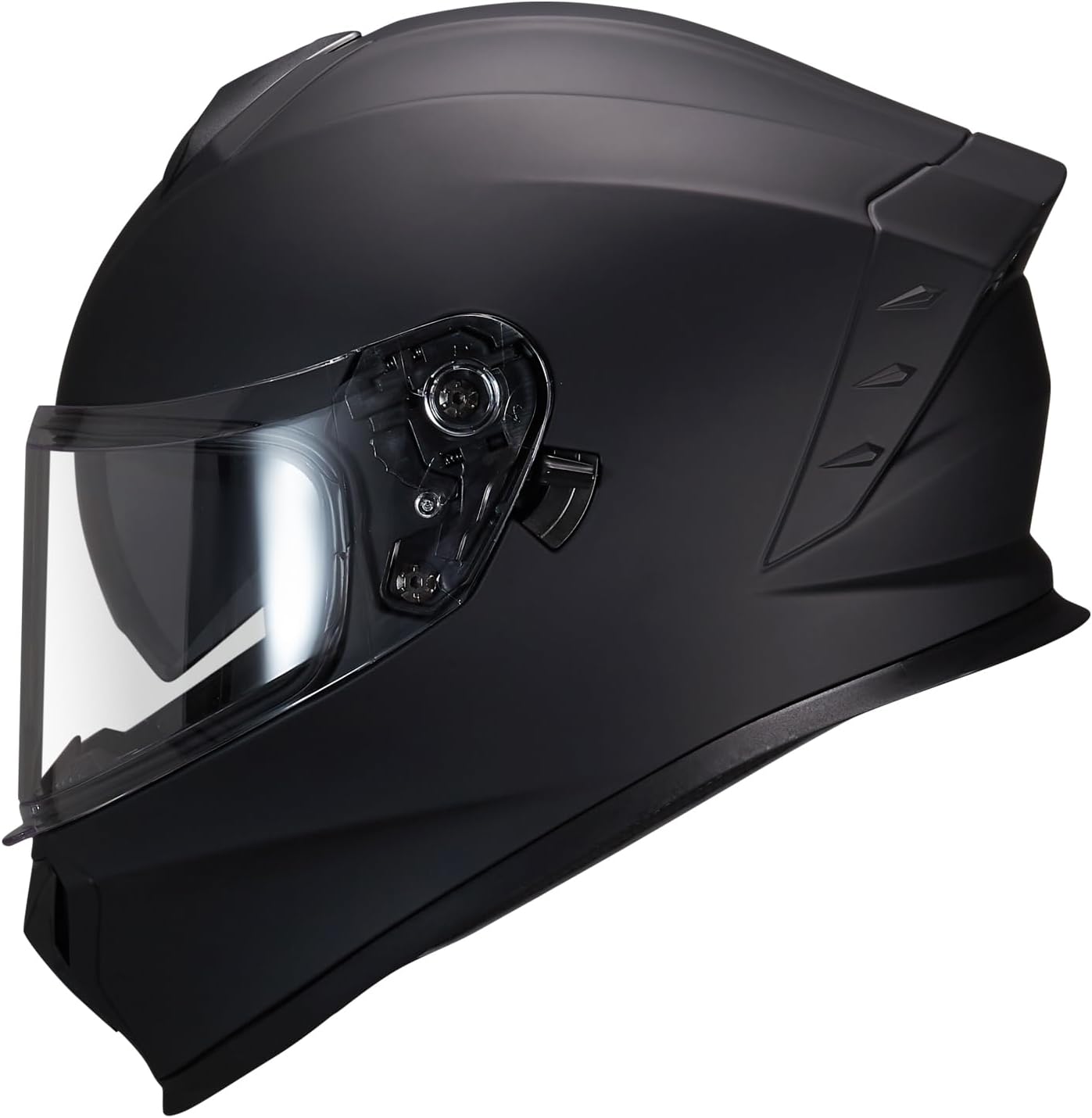 Casco integral motocicleta visor dual aprobado DOT