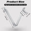 5 Clips Acero Inox 304 para Poste Piscina y Spa