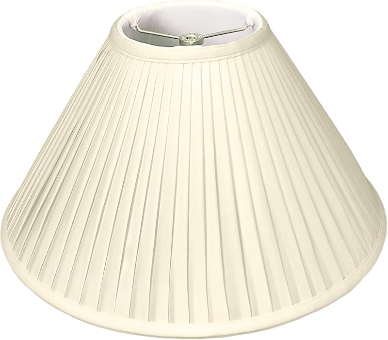Pantalla lámpara Coolie Empire beige 4.5x12x7.5pulg