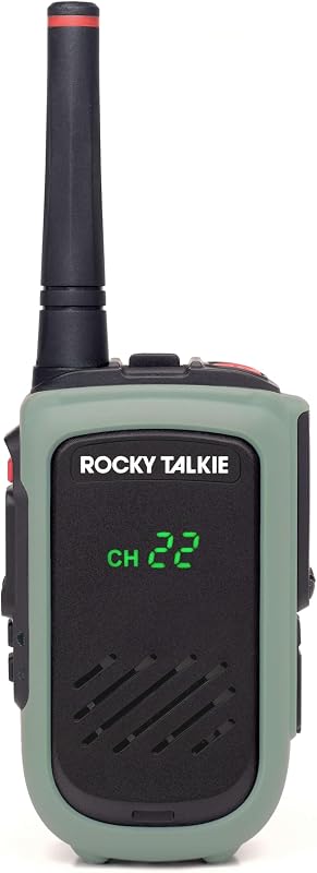 Radio GMRS 5W IP67 Walkie Talkie Alcance Largo 5 Días