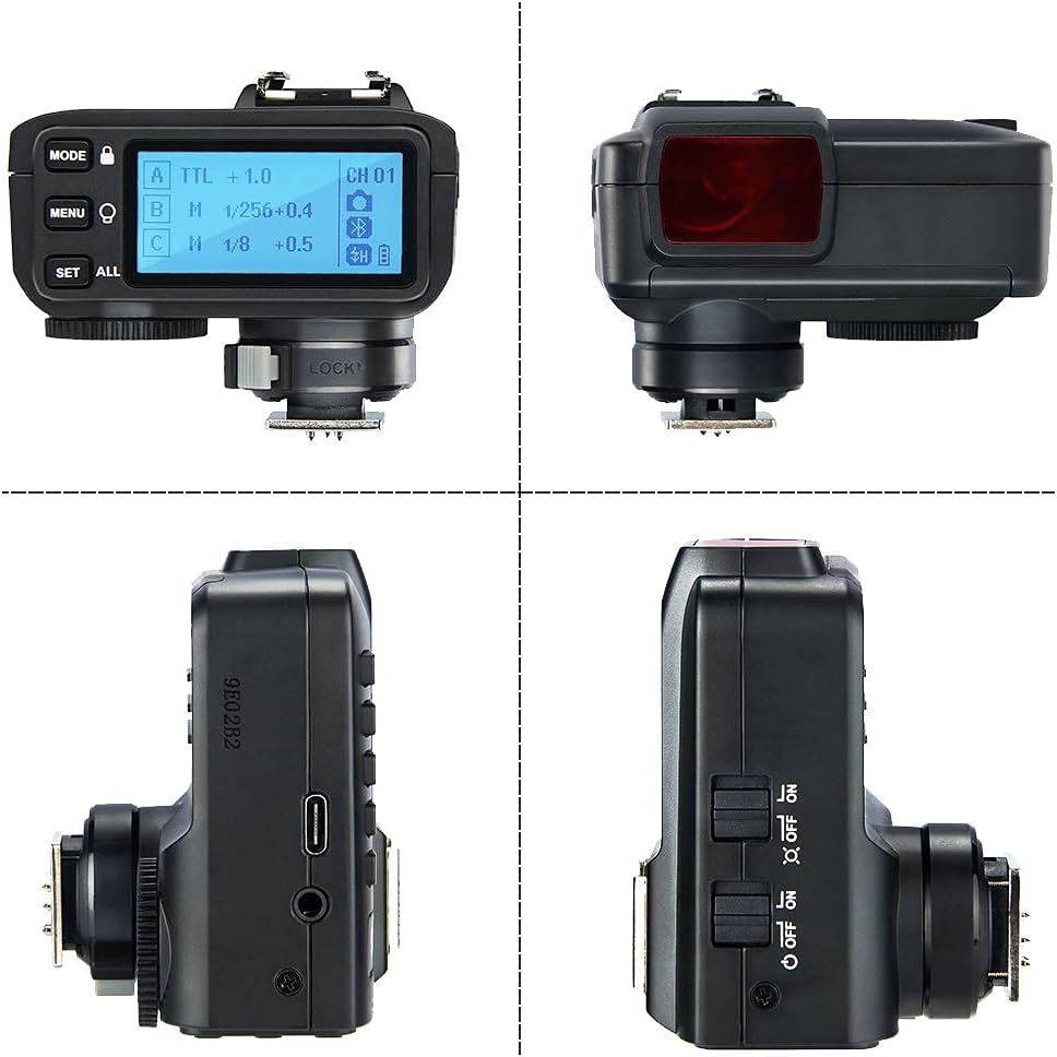 Disparador Flash TTL Canon EOS 1/8000s HSS con paño