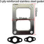 Junta acero inox turbo camiones Detroit Diesel Serie 60