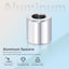 Espaciador aluminio 3/8x3/4x1/4 pulg sin roscar liso