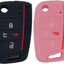 Funda silicona llavero auto 4 botones VW Golf Tiguan