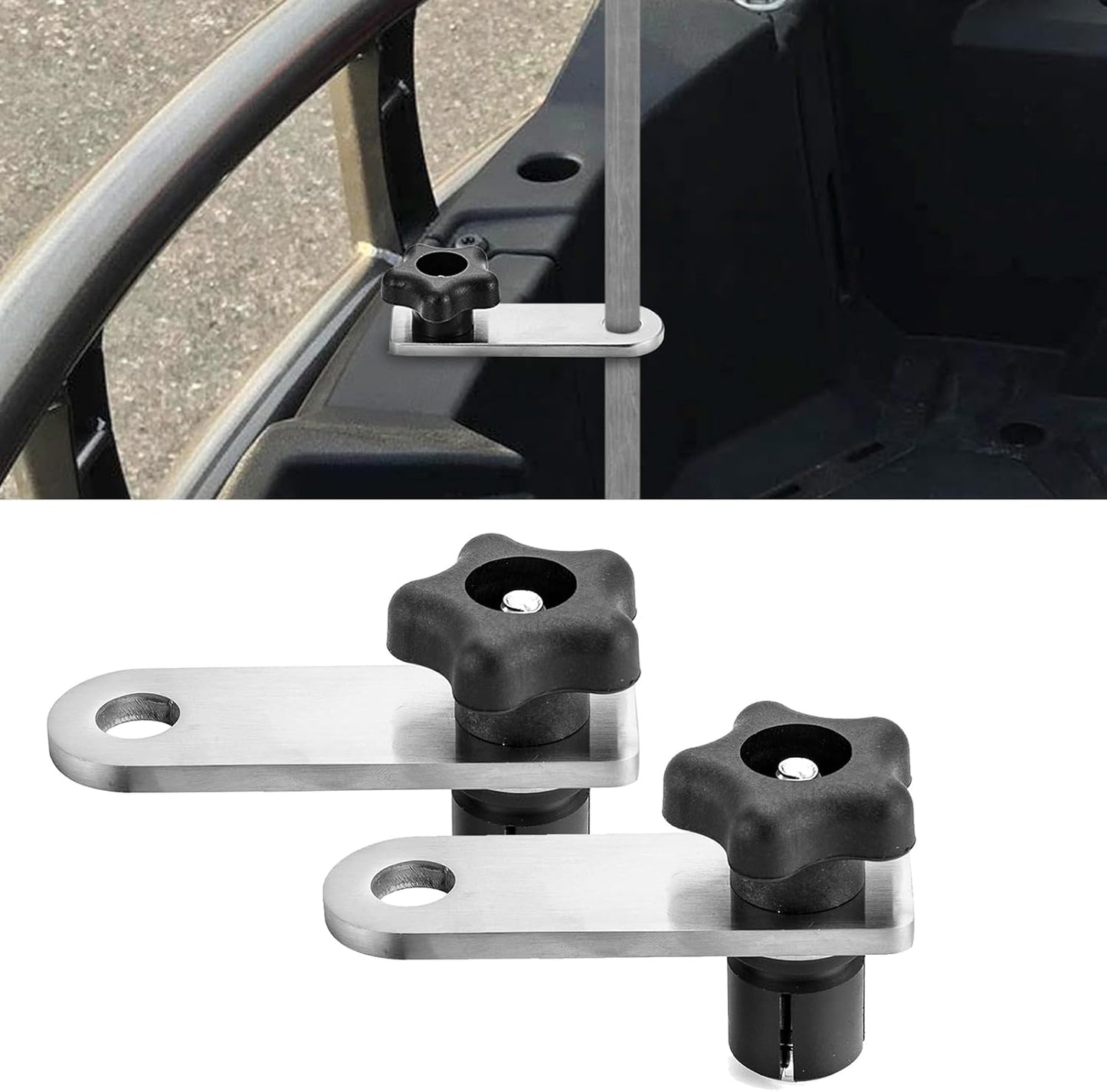 2 Pzas Anclaje Estructura Lock N Ride 1pulg Comp Polaris Rzrxp