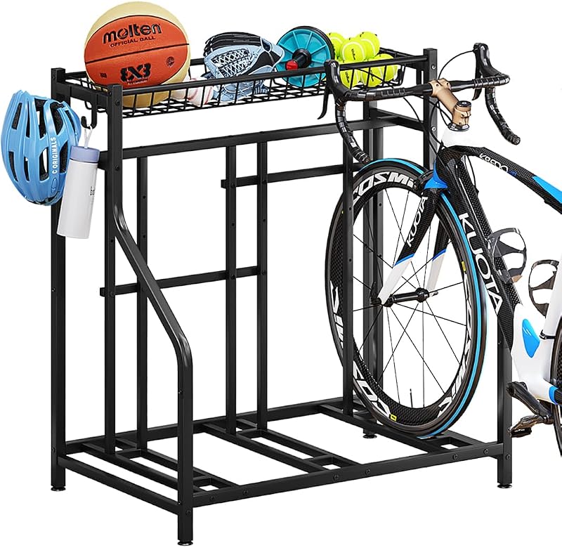 Soporte bicicletas piso 3 estacionamientos ajustable negro