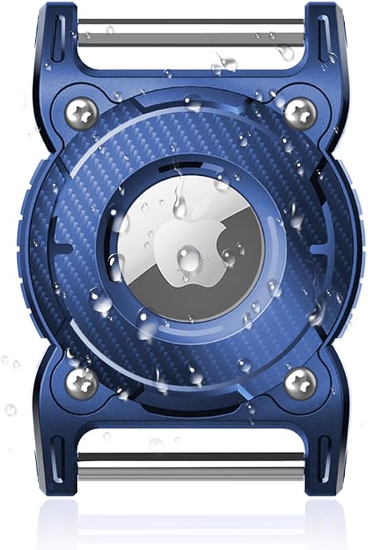 Soporte AirTag para perro IPX8 TPU duro 1pulg