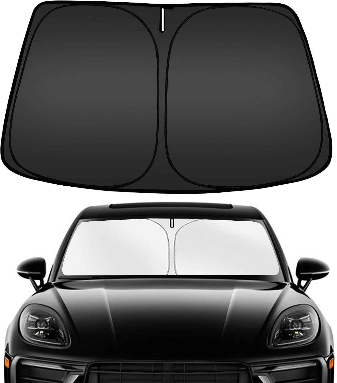 Parasol parabrisas Porsche Macan 14-26 plegable UV