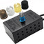 Lámpara mesa LED con interruptor regulador 4 perillas