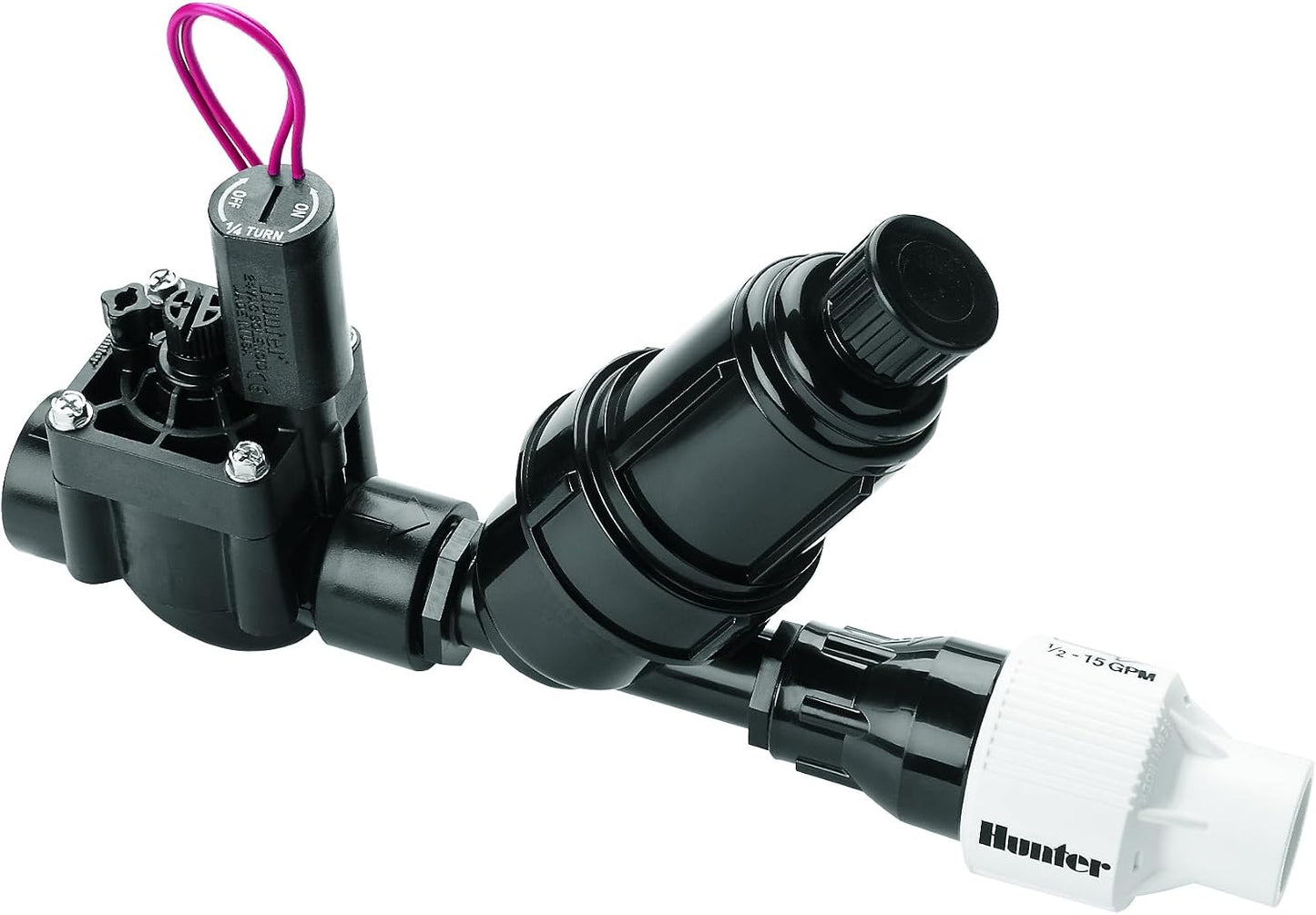 Kit control goteo válvula 1pulg acero inox 150 malla 40psi 3/4pulg