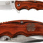 Cuchillo plegable 3.5" trébol 4 hojas con clip