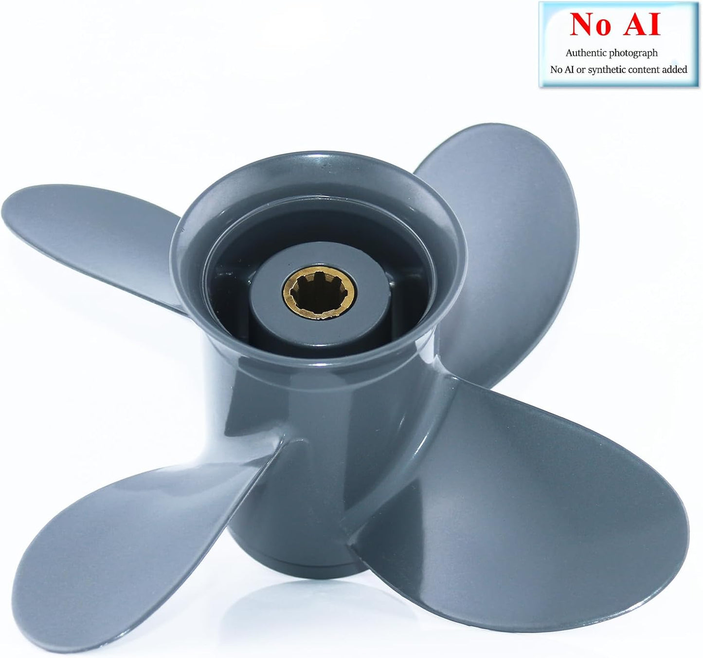 Propulsor aluminio 4 cuchillas Honda Yamaha 8-20 hp