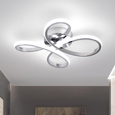 Lámpara Led Moderna Semiempotrada 6000K para Pasillo Dormitorio