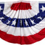 Banderas estadounidenses 3x6ft para porche decoración al aire libre