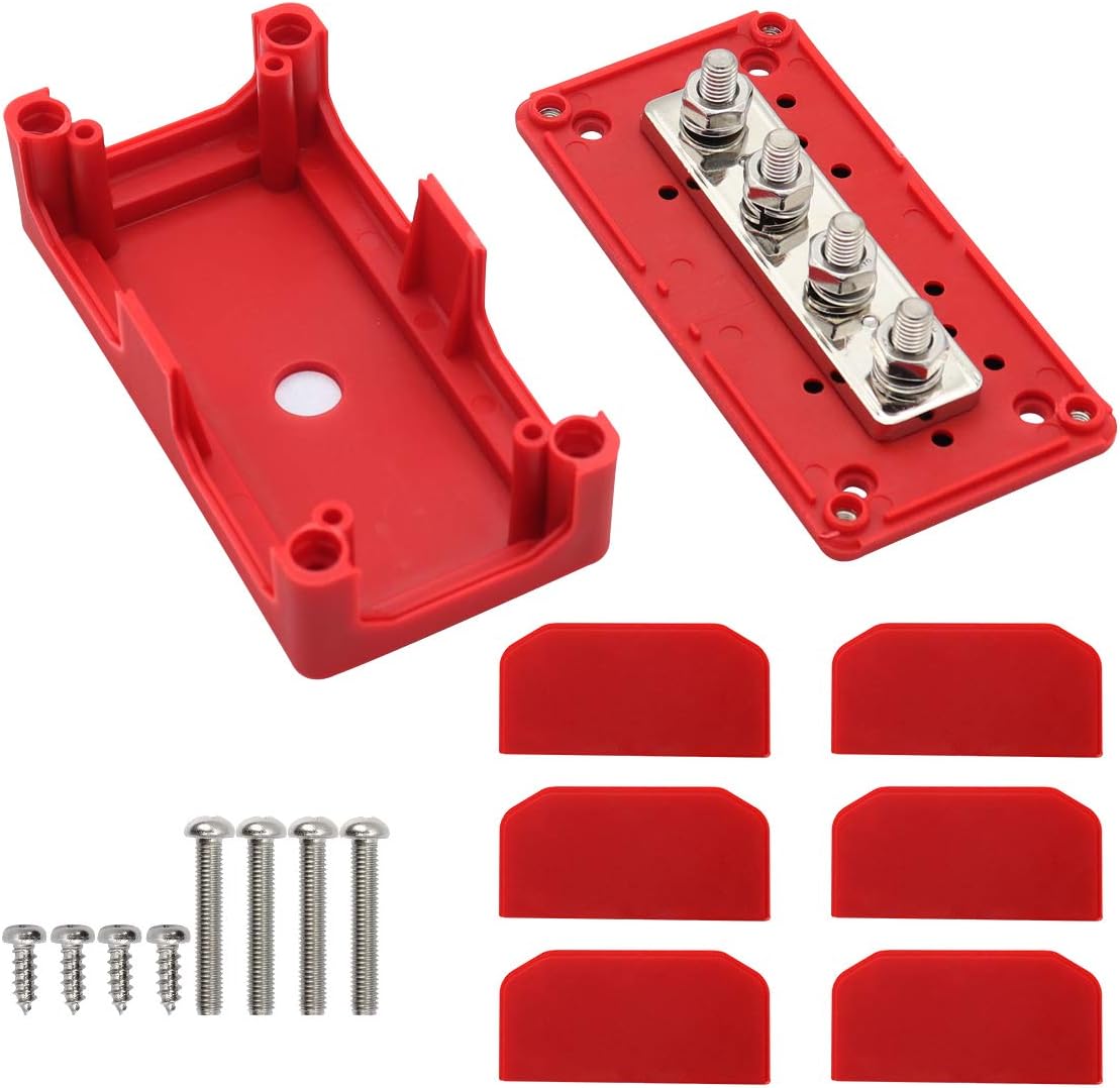 Bloque distribución energía 300A 12-48V coche